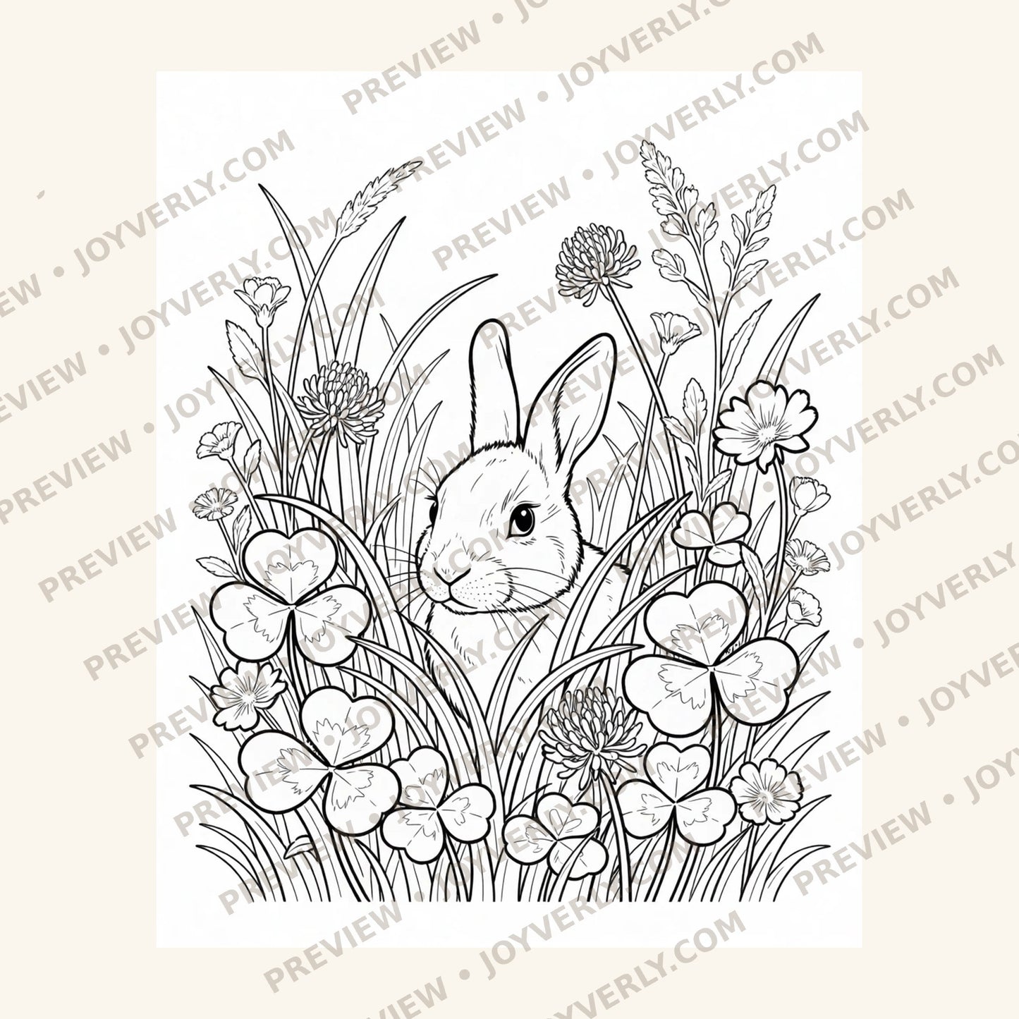 Garden Whispers — A Whimsical Adult Coloring Book