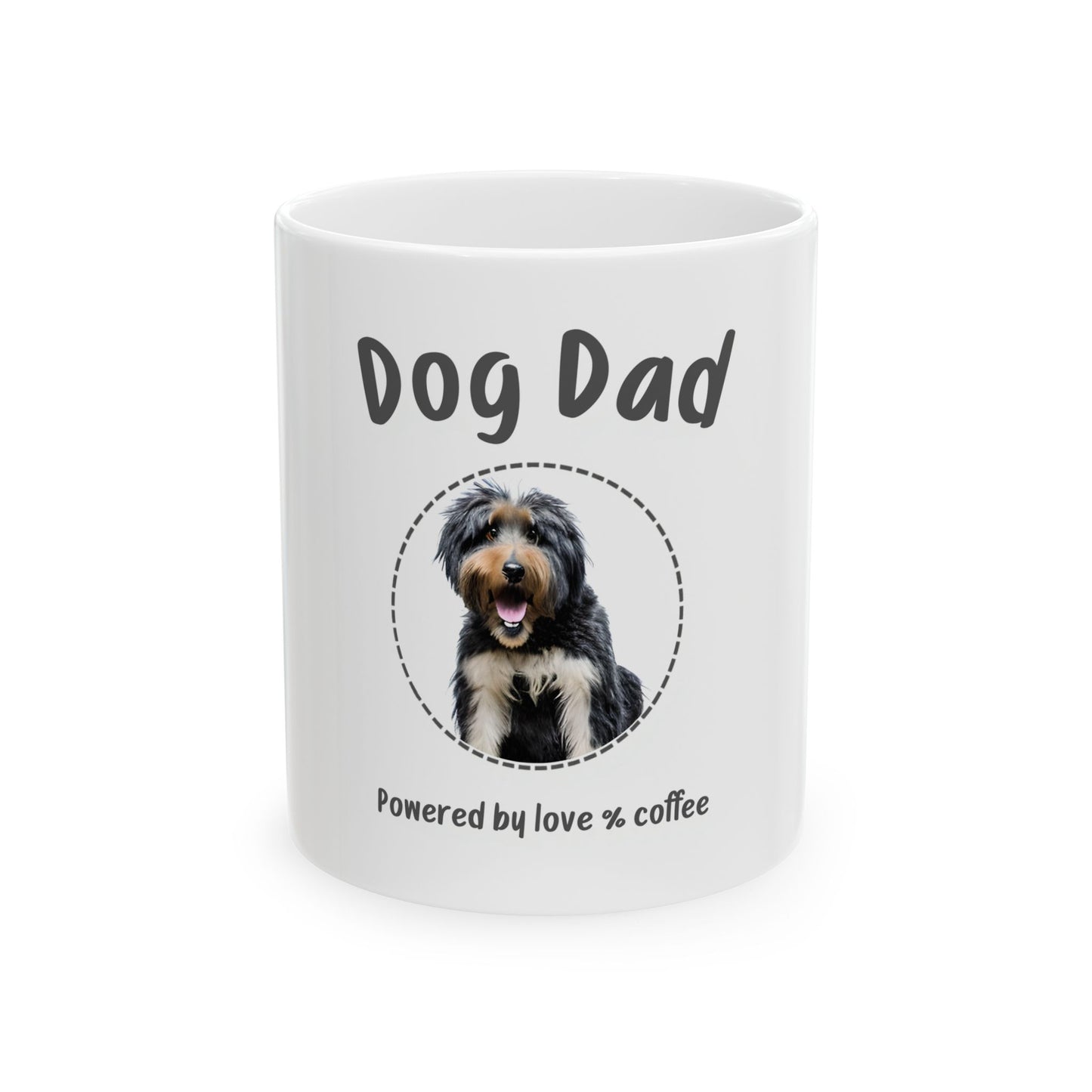 Dog Dad Personalized Coffee Mug — Custom Father's Day Gift for Dog Dads | Add Your Pet's Photo | 11oz & 15oz