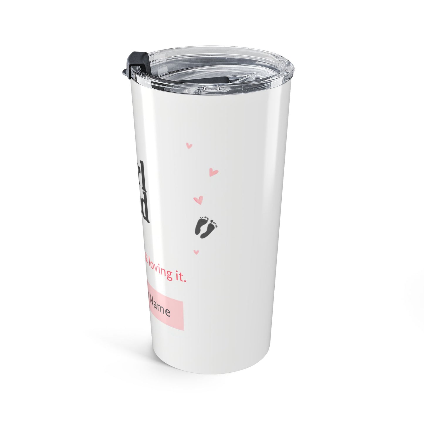 Girl Dad Personalized Tumbler — Custom Father's Day Gift for Dads of Daughters | 20oz Insulated Tumbler with Daughters' Names