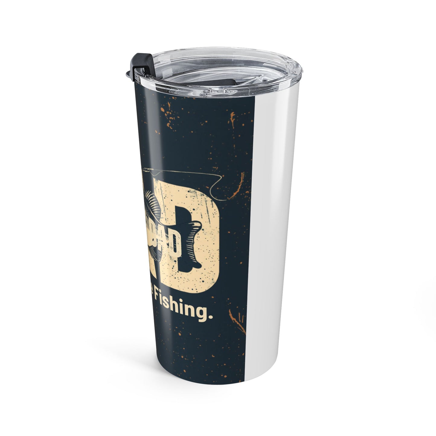 Fishing Dad Insulated Tumbler β Funny Father's Day Gift for Dads Who Love Fishing | 20oz Stainless Steel Tumbler