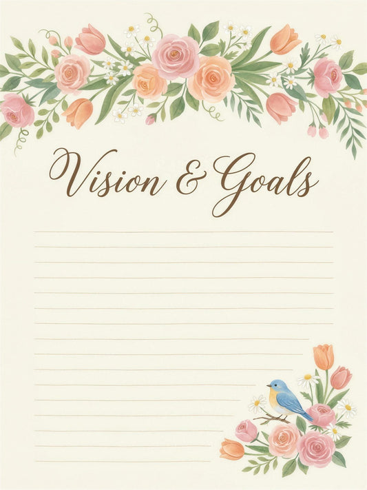 Garden Whispers — An Undated Planner