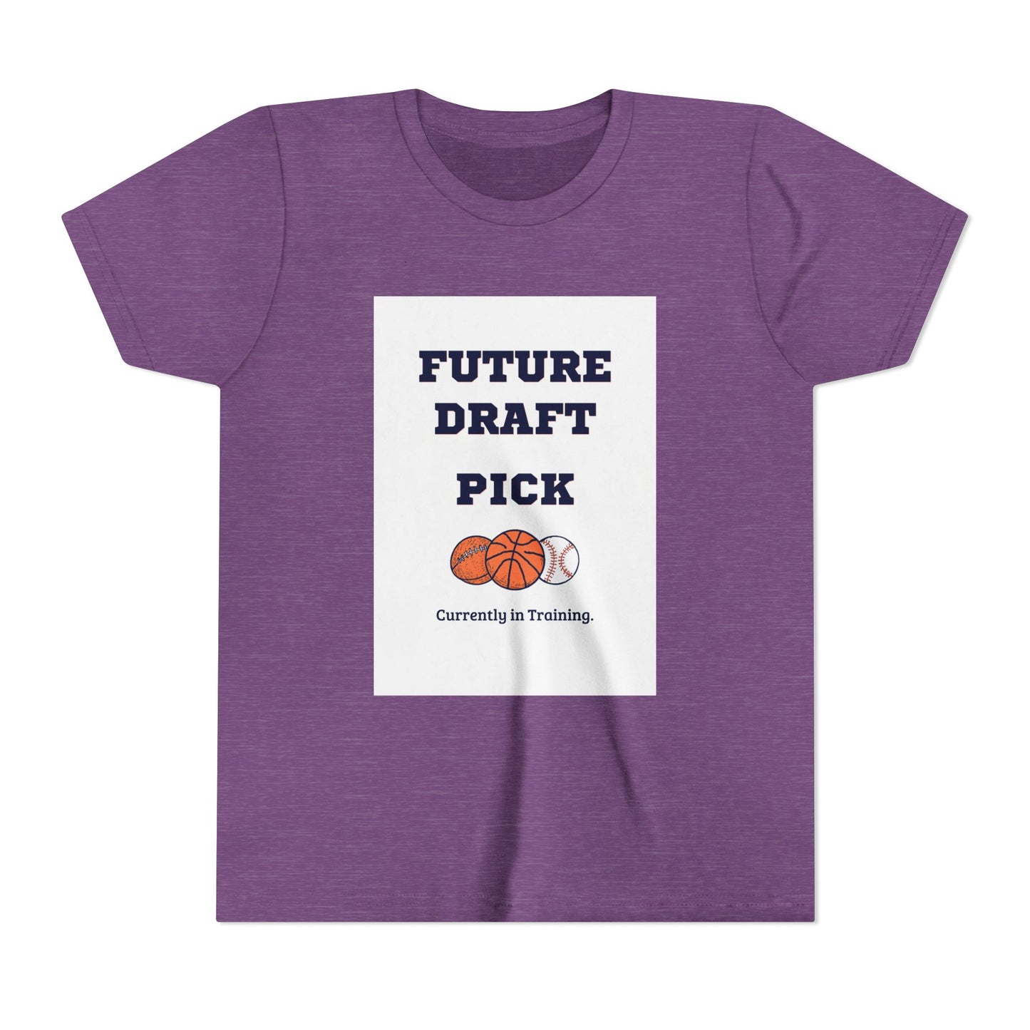 Future Draft Pick Matching Child T-Shirt — Currently in Training | Father's Day Gift | Matching Set with Coach Dad