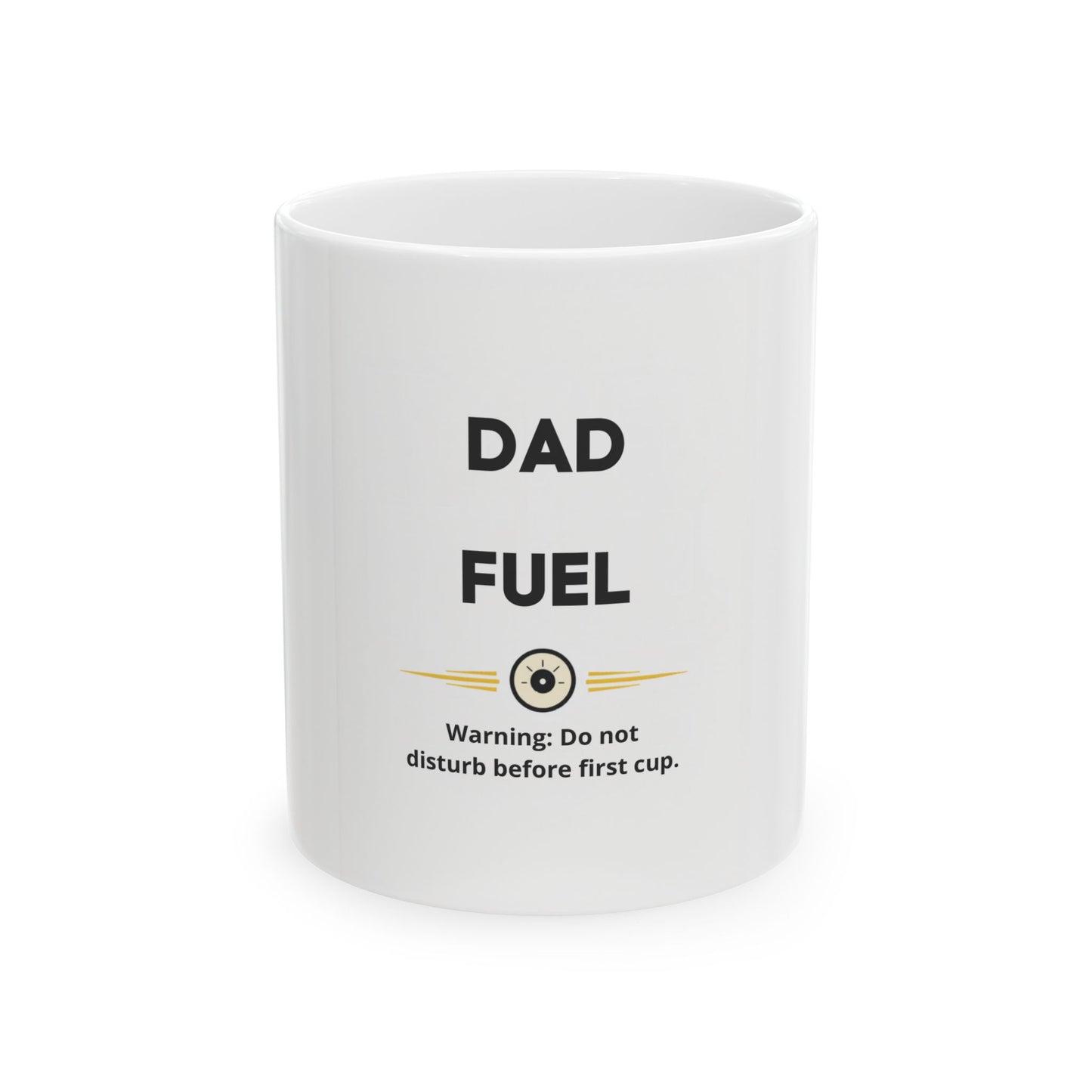 Dad Fuel Funny Coffee Mug — Father's Day Gift for Coffee Loving BBQ Dads | 11oz & 15oz Ceramic Mug