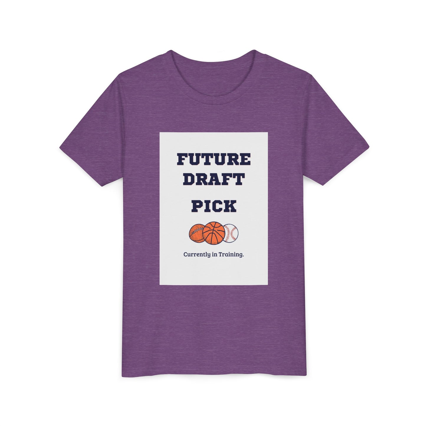 Future Draft Pick Matching Child T-Shirt — Currently in Training | Father's Day Gift | Matching Set with Coach Dad