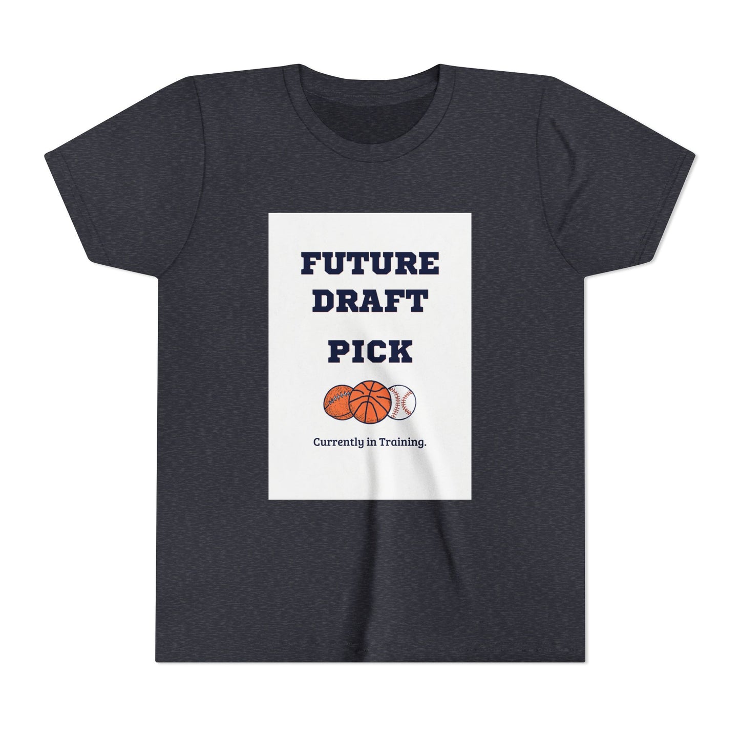 Future Draft Pick Matching Child T-Shirt — Currently in Training | Father's Day Gift | Matching Set with Coach Dad