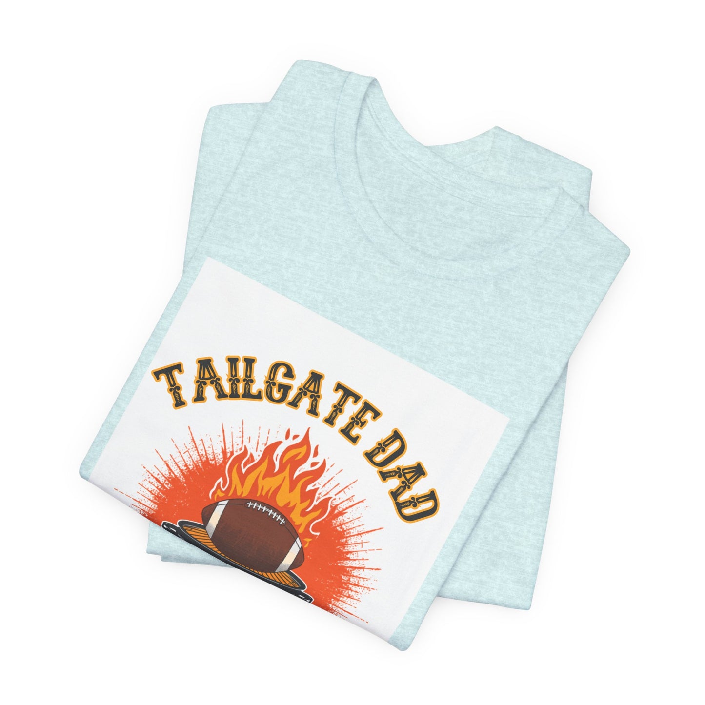 Tailgate Dad T-Shirt — Professional Fan, Amateur Chef | Funny Father's Day Gift for Football and BBQ Dads
