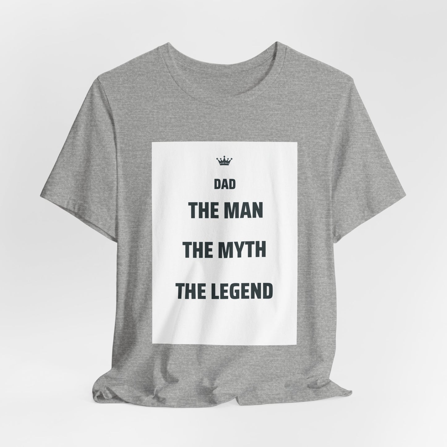 The Man The Myth The Legend Matching Father T-Shirt — Funny Father's Day Gift | Dad & Mini Me Shirts