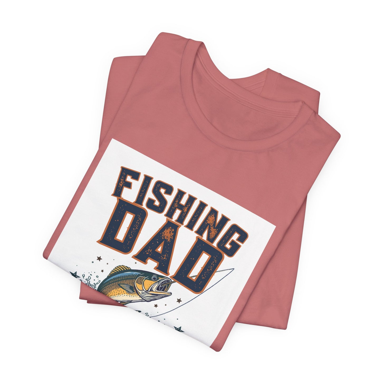 Fishing Dad T-Shirt — I'd Rather Be Fishing | Funny Father's Day Gift for Dads Who Love Fishing | Men's Graphic Tee