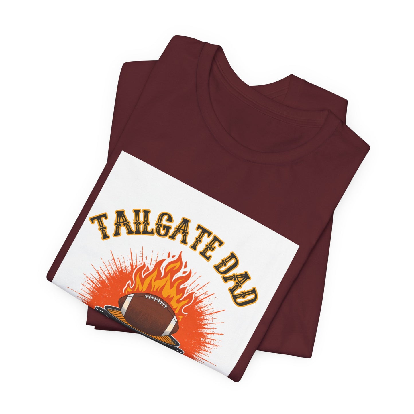 Tailgate Dad T-Shirt — Professional Fan, Amateur Chef | Funny Father's Day Gift for Football and BBQ Dads