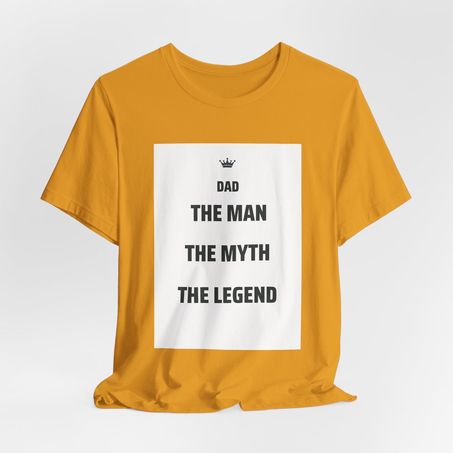 The Man The Myth The Legend Matching Father T-Shirt — Funny Father's Day Gift | Dad & Mini Me Shirts