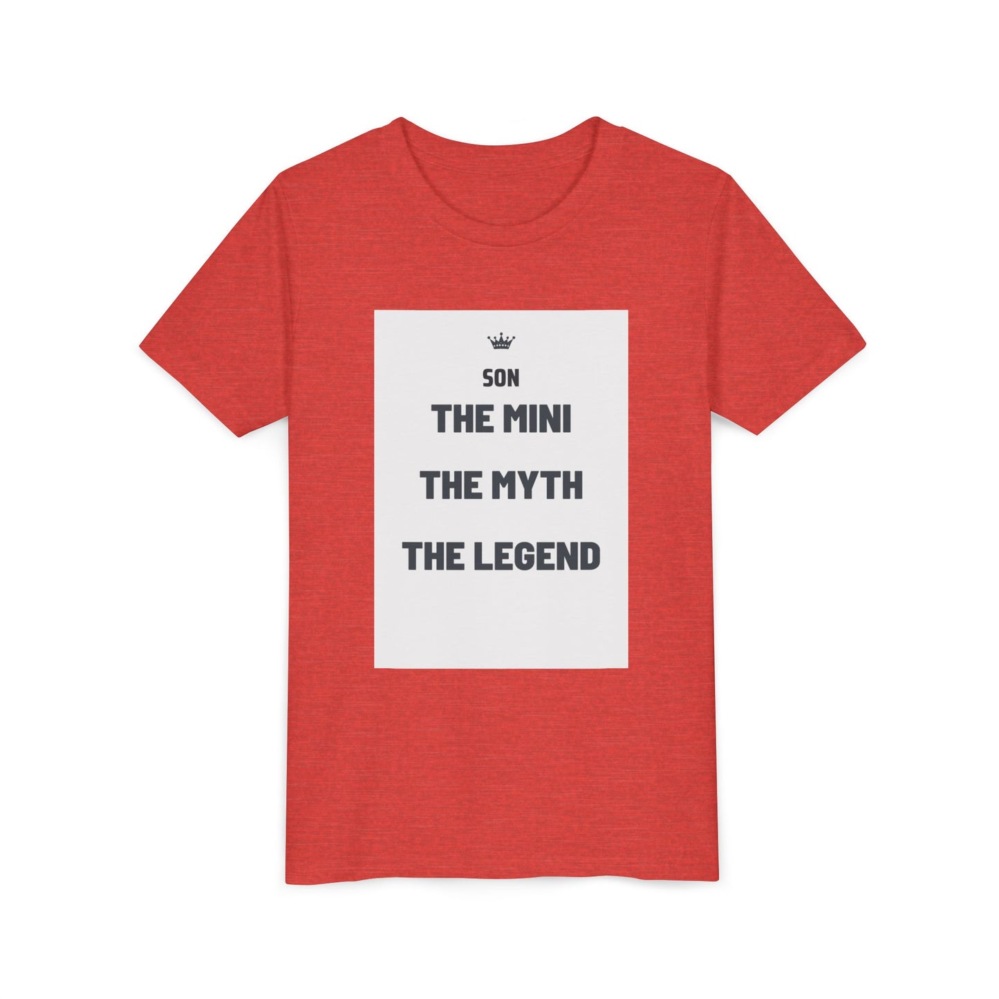 Son, The Mini, The Legend Matching Child T-Shirt — Father's Day Gift | Dad & Mini Me Matching Set