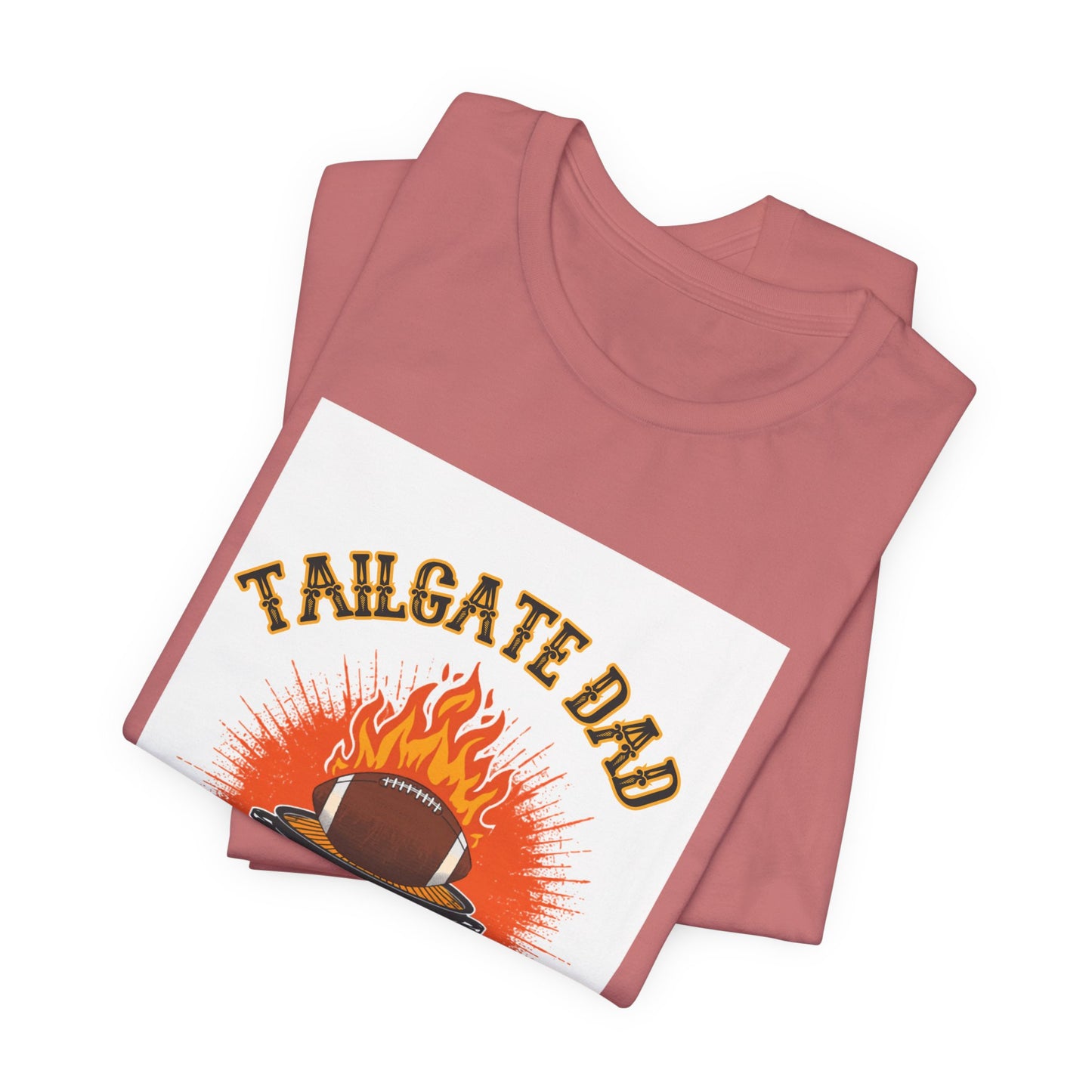 Tailgate Dad T-Shirt — Professional Fan, Amateur Chef | Funny Father's Day Gift for Football and BBQ Dads