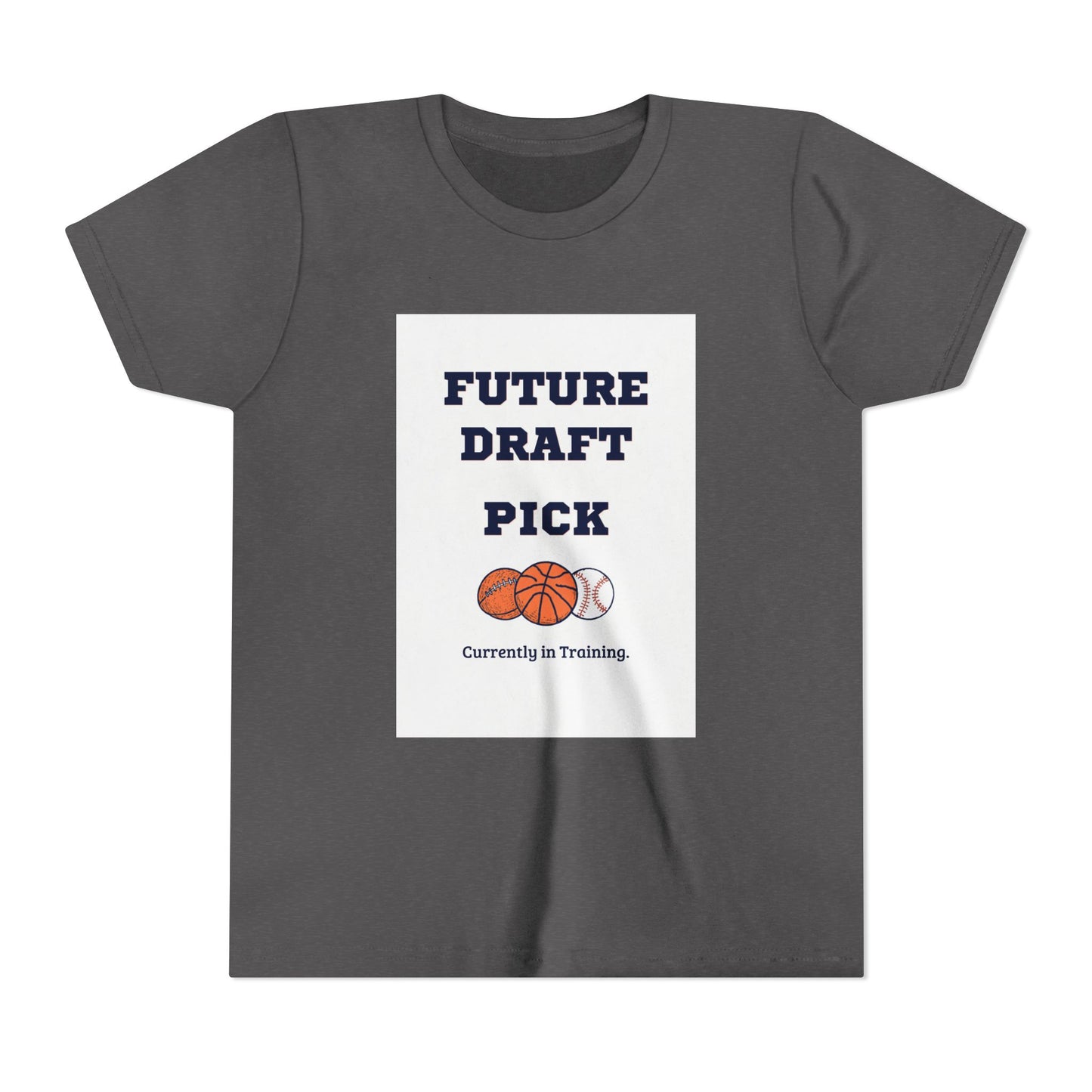 Future Draft Pick Matching Child T-Shirt — Currently in Training | Father's Day Gift | Matching Set with Coach Dad