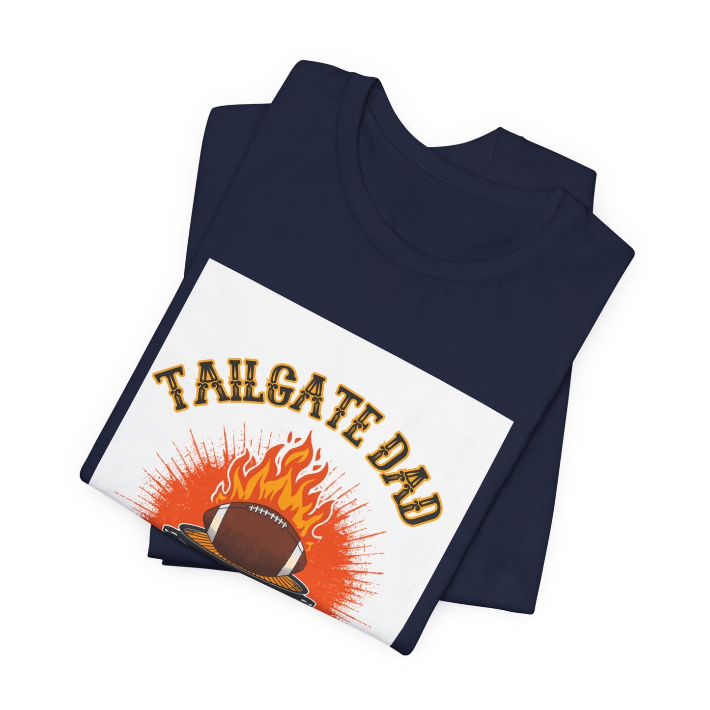 Tailgate Dad T-Shirt — Professional Fan, Amateur Chef | Funny Father's Day Gift for Football and BBQ Dads
