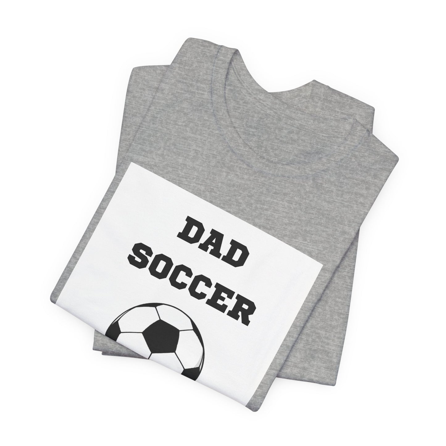 Soccer Dad T-Shirt — Unpaid Uber Driver | Funny Father's Day Gift for Soccer Dads | Men's Graphic Tee