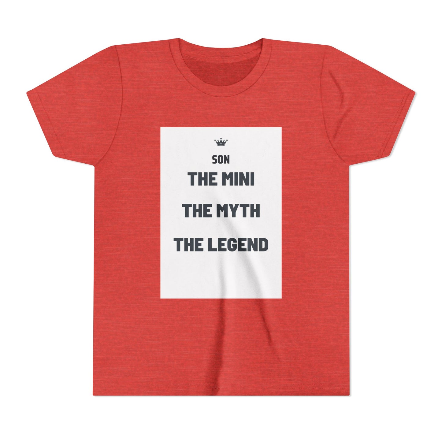 Son, The Mini, The Legend Matching Child T-Shirt — Father's Day Gift | Dad & Mini Me Matching Set