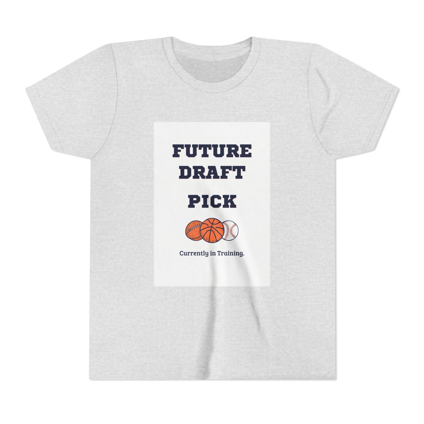 Future Draft Pick Matching Child T-Shirt — Currently in Training | Father's Day Gift | Matching Set with Coach Dad