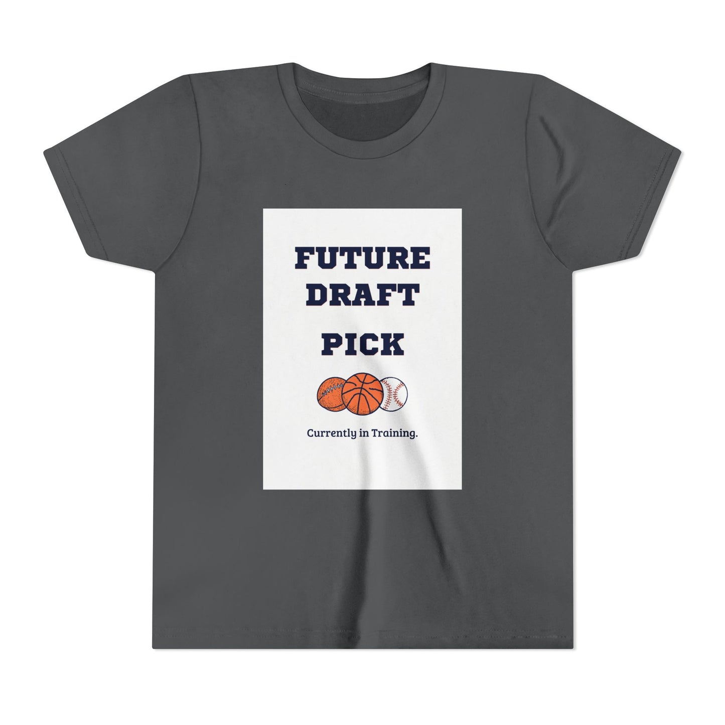 Future Draft Pick Matching Child T-Shirt — Currently in Training | Father's Day Gift | Matching Set with Coach Dad