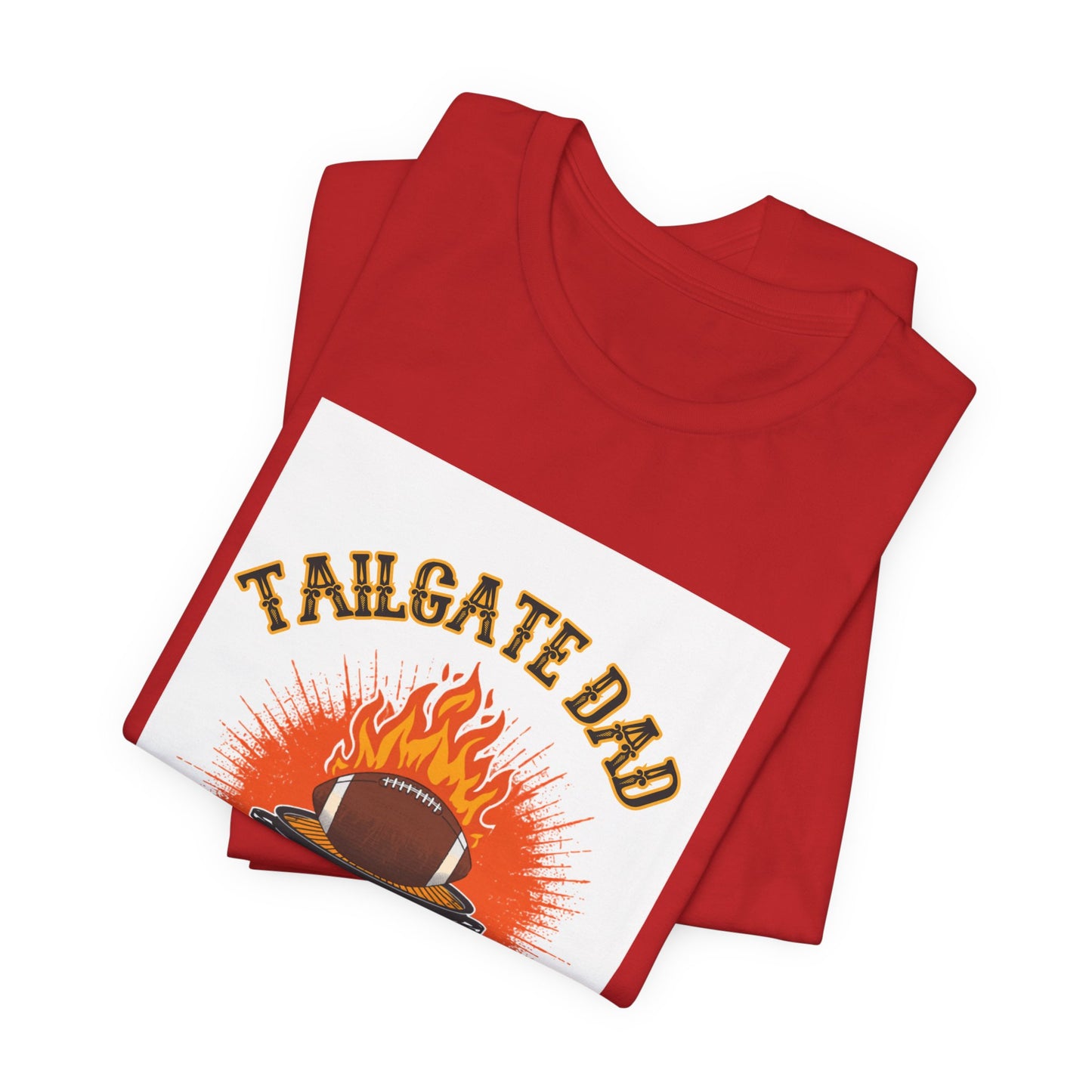 Tailgate Dad T-Shirt — Professional Fan, Amateur Chef | Funny Father's Day Gift for Football and BBQ Dads