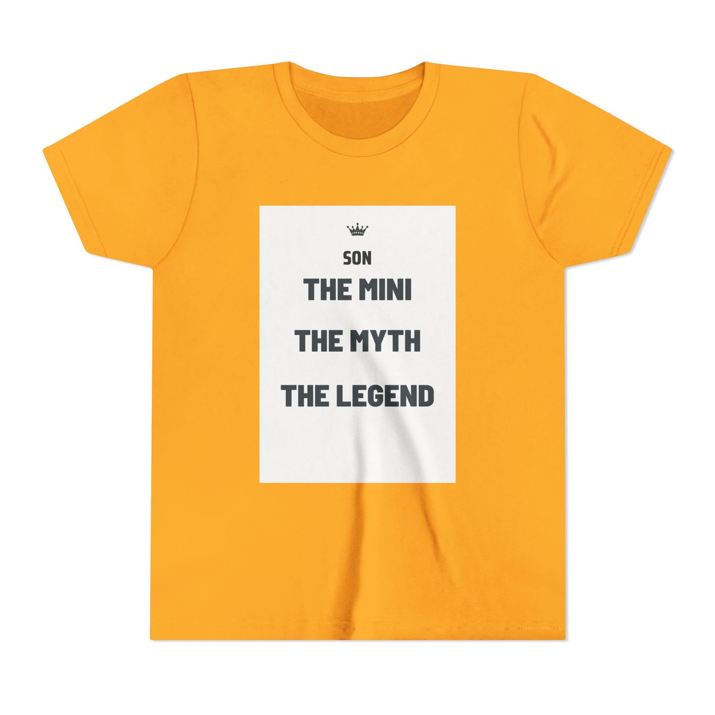 Son, The Mini, The Legend Matching Child T-Shirt — Father's Day Gift | Dad & Mini Me Matching Set