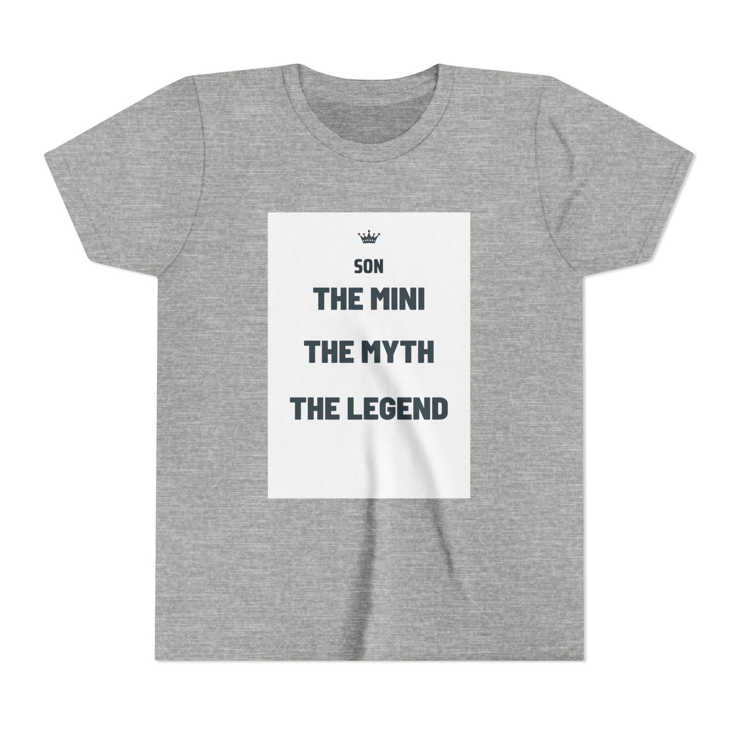 Son, The Mini, The Legend Matching Child T-Shirt — Father's Day Gift | Dad & Mini Me Matching Set