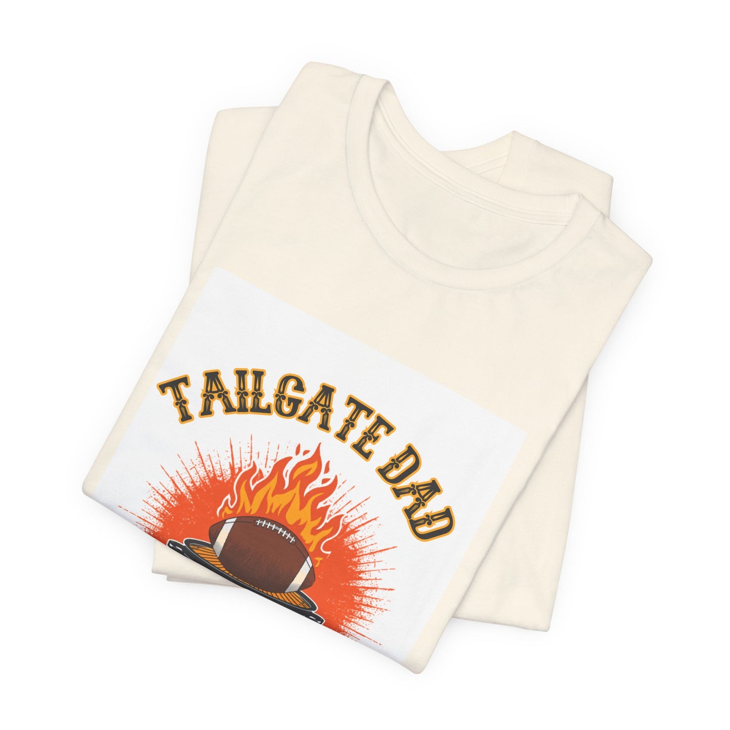 Tailgate Dad T-Shirt — Professional Fan, Amateur Chef | Funny Father's Day Gift for Football and BBQ Dads