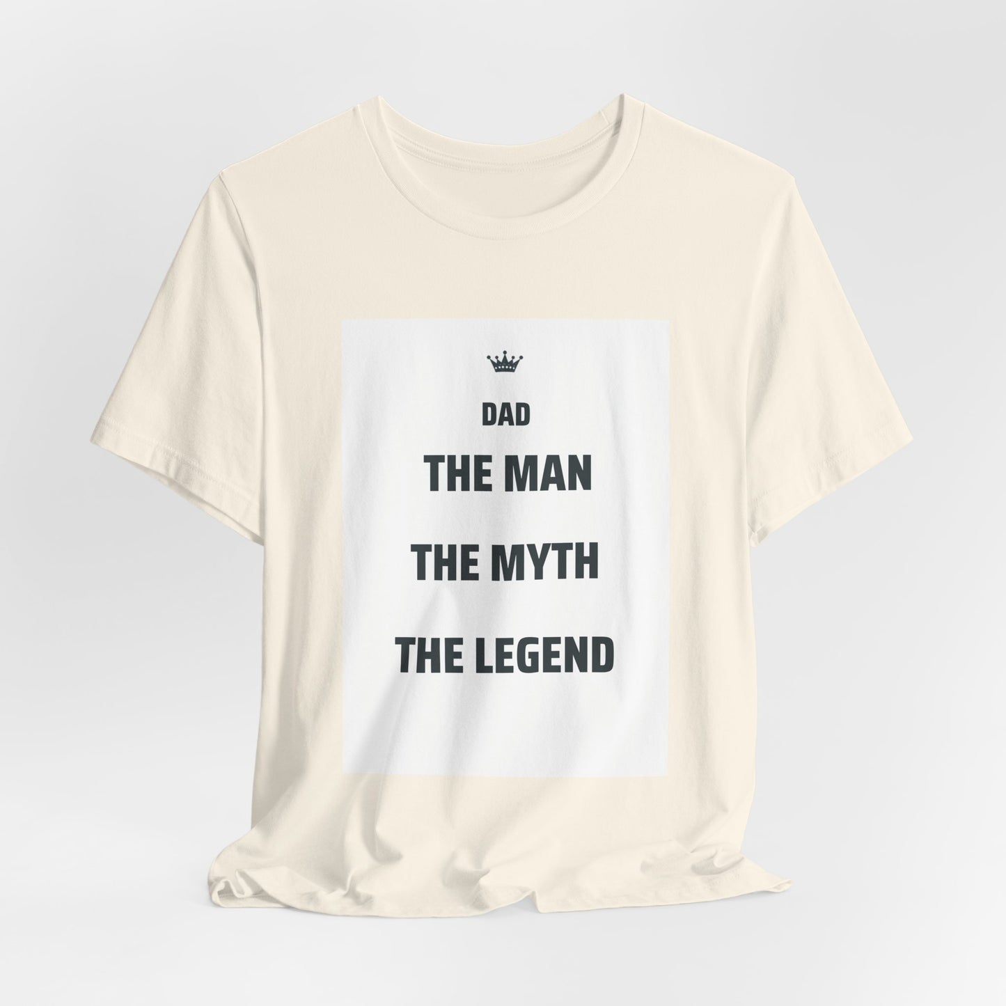 The Man The Myth The Legend Matching Father T-Shirt — Funny Father's Day Gift | Dad & Mini Me Shirts