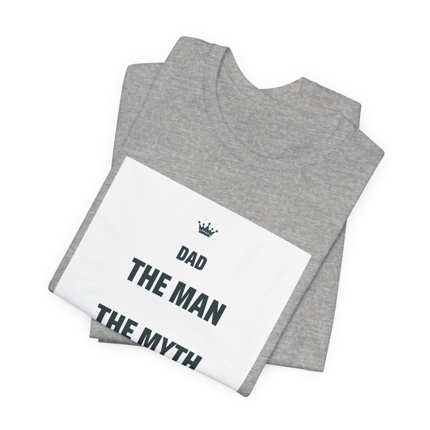 The Man The Myth The Legend Matching Father T-Shirt — Funny Father's Day Gift | Dad & Mini Me Shirts