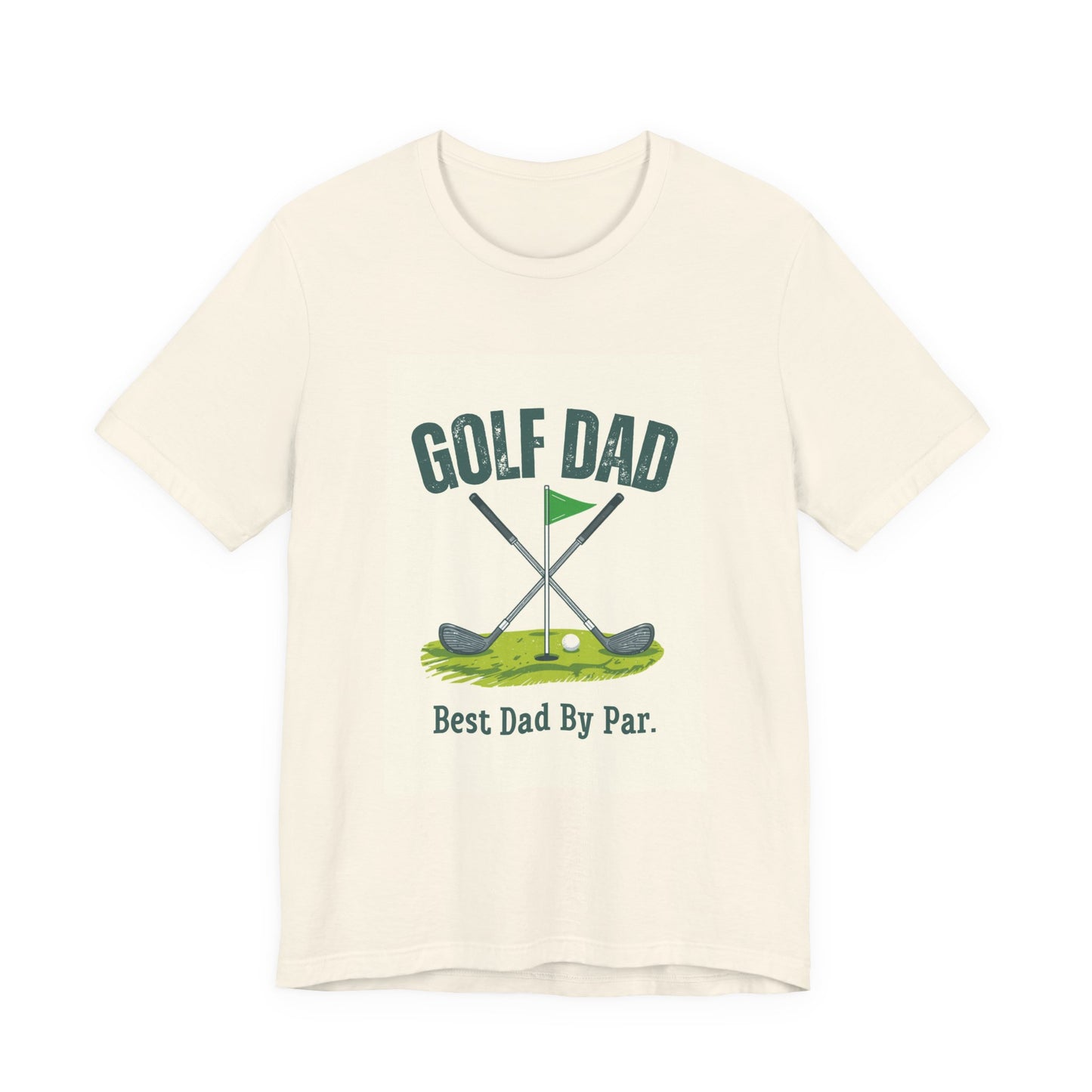 Golf Dad T-Shirt — Best Dad By Par | Funny Father's Day Gift for Golfing Dads | Men's Graphic Tee