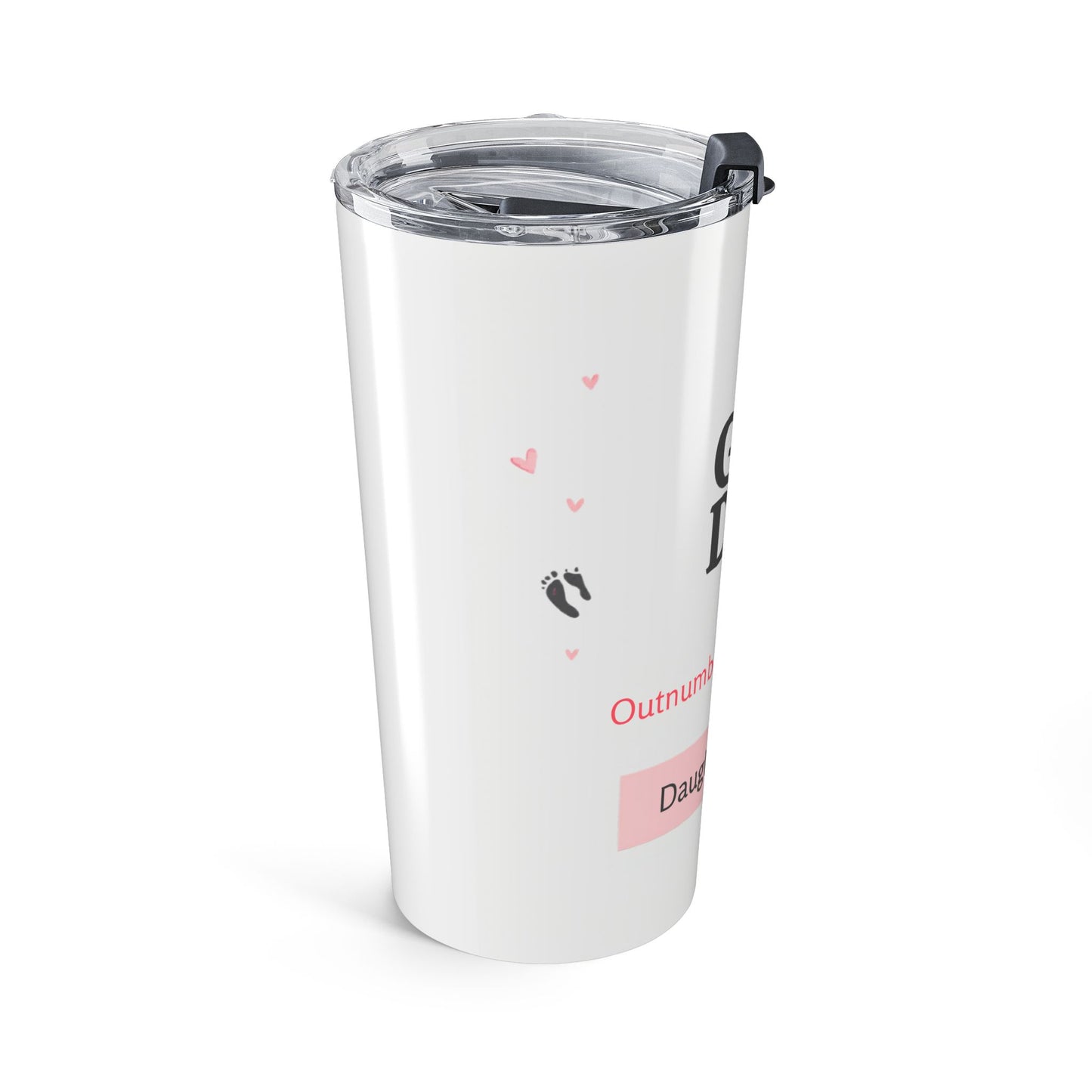 Girl Dad Personalized Tumbler — Custom Father's Day Gift for Dads of Daughters | 20oz Insulated Tumbler with Daughters' Names