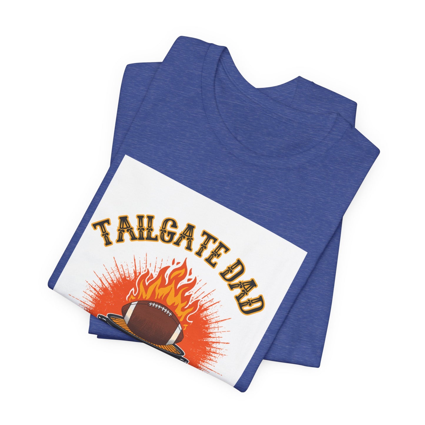 Tailgate Dad T-Shirt — Professional Fan, Amateur Chef | Funny Father's Day Gift for Football and BBQ Dads