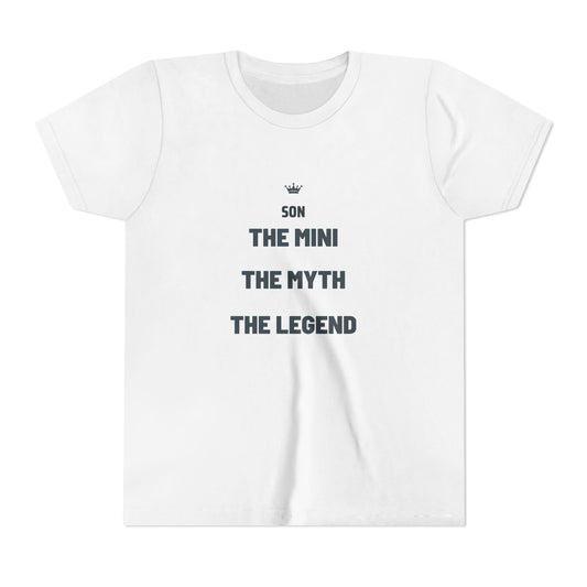 Son, The Mini, The Legend Matching Child T-Shirt — Father's Day Gift | Dad & Mini Me Matching Set