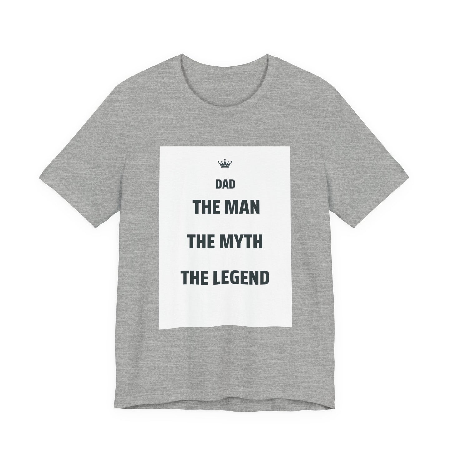 The Man The Myth The Legend Matching Father T-Shirt — Funny Father's Day Gift | Dad & Mini Me Shirts