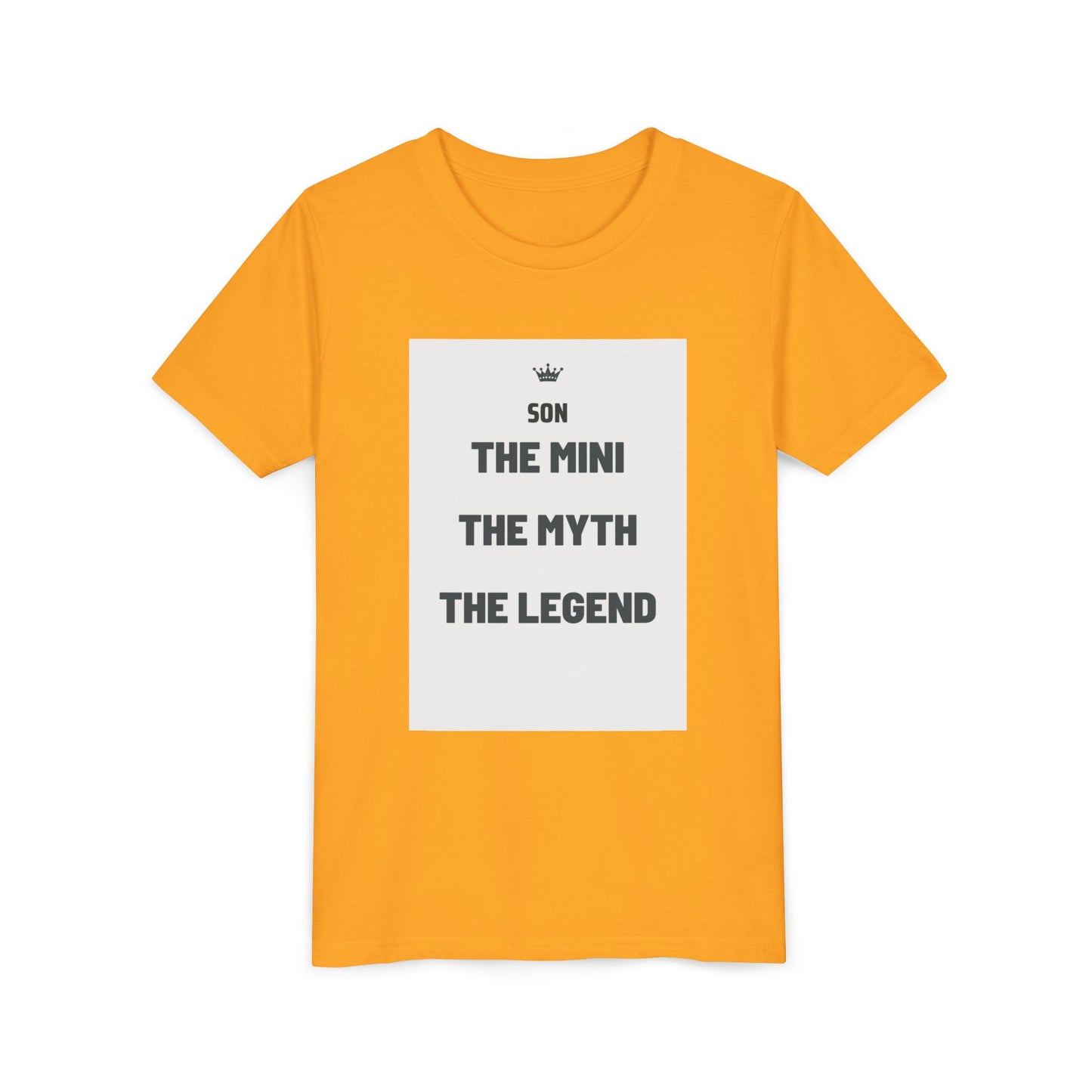 Son, The Mini, The Legend Matching Child T-Shirt — Father's Day Gift | Dad & Mini Me Matching Set