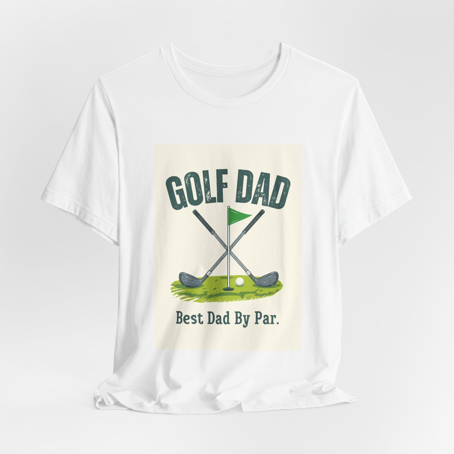 Golf Dad T-Shirt — Best Dad By Par | Funny Father's Day Gift for Golfing Dads | Men's Graphic Tee