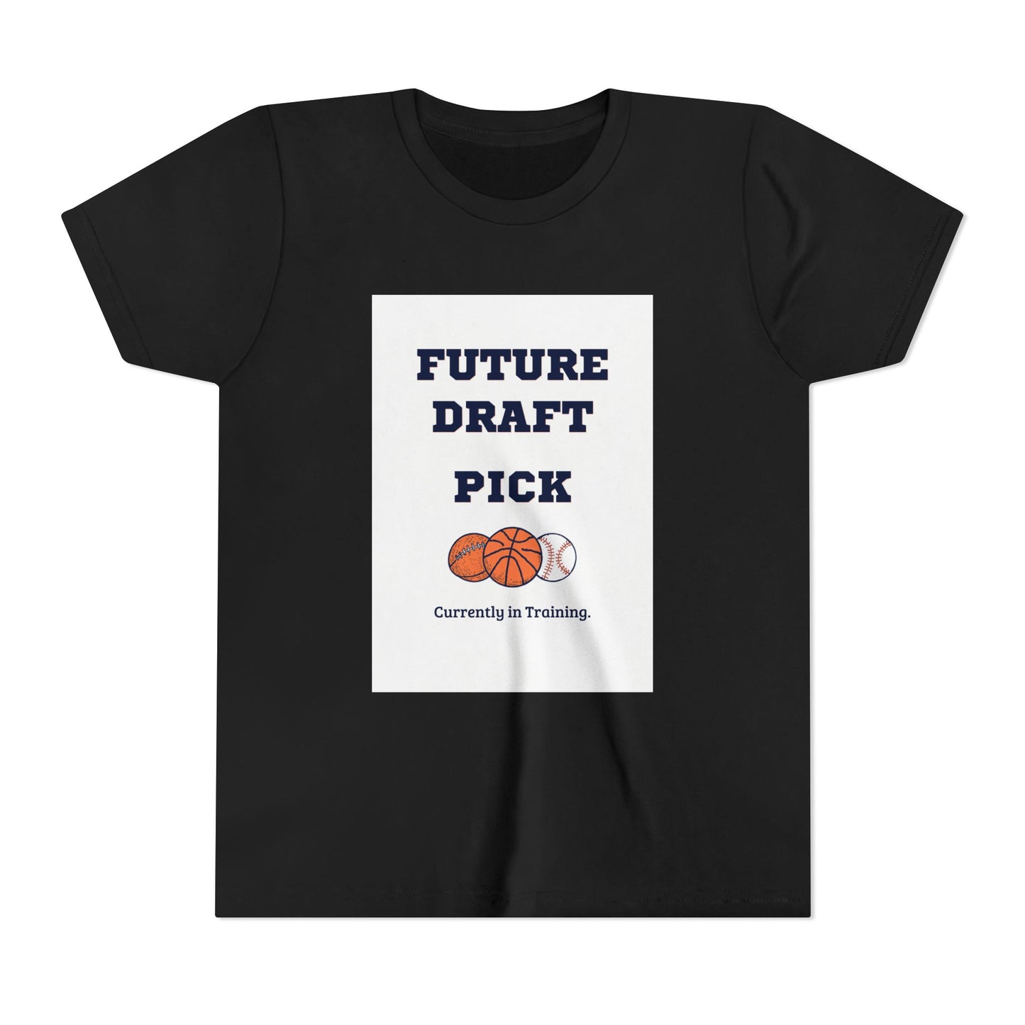 Future Draft Pick Matching Child T-Shirt — Currently in Training | Father's Day Gift | Matching Set with Coach Dad