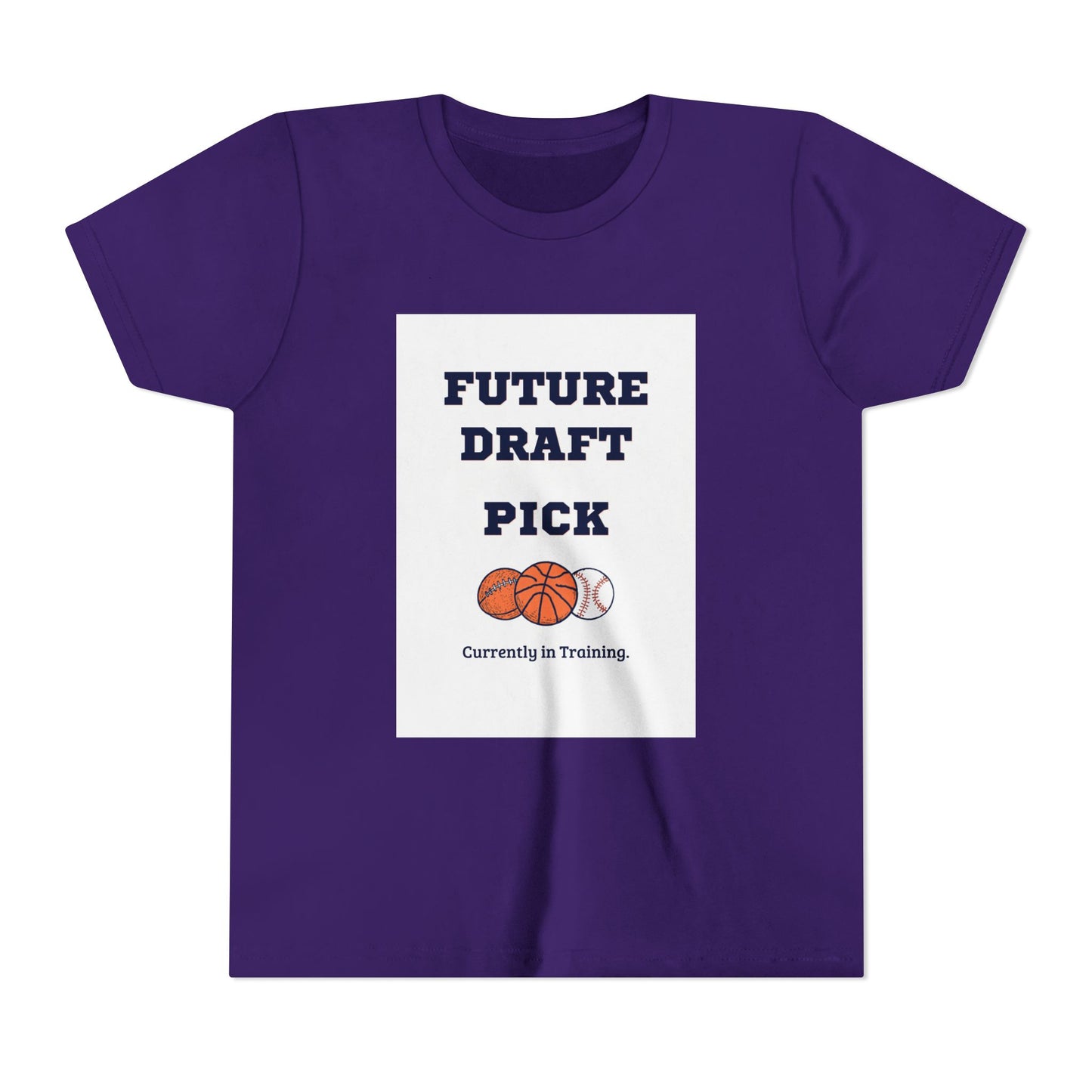 Future Draft Pick Matching Child T-Shirt — Currently in Training | Father's Day Gift | Matching Set with Coach Dad