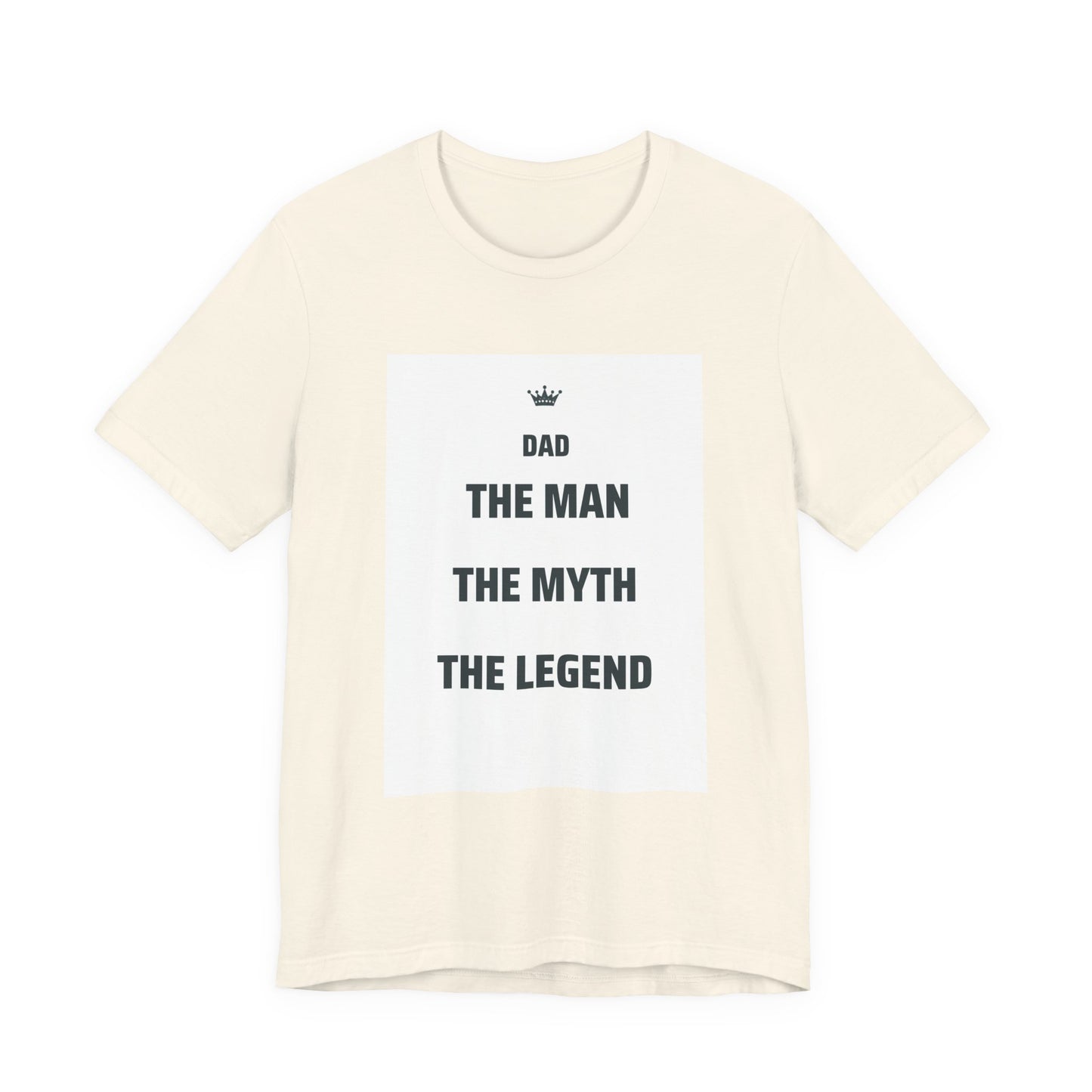 The Man The Myth The Legend Matching Father T-Shirt — Funny Father's Day Gift | Dad & Mini Me Shirts