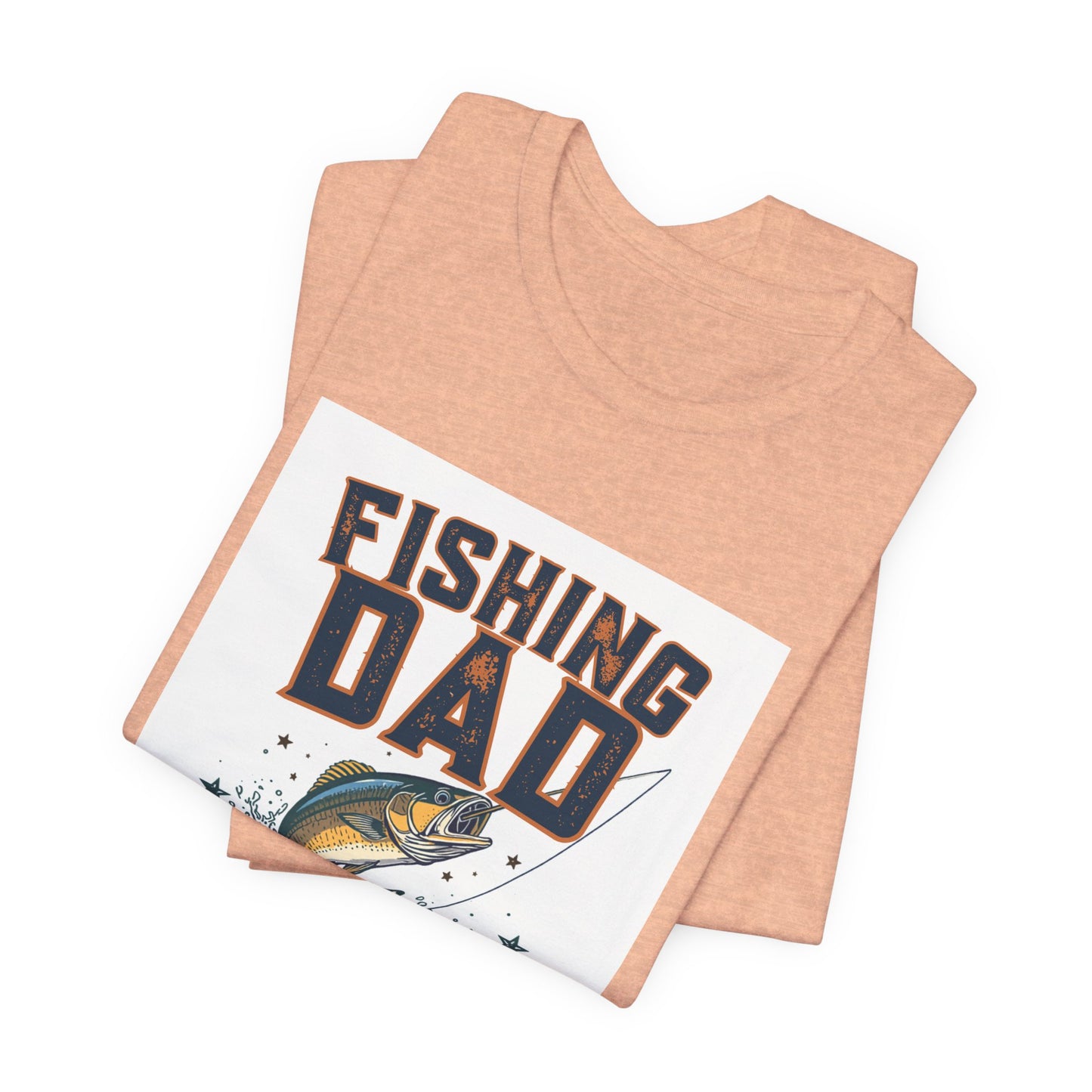 Fishing Dad T-Shirt — I'd Rather Be Fishing | Funny Father's Day Gift for Dads Who Love Fishing | Men's Graphic Tee