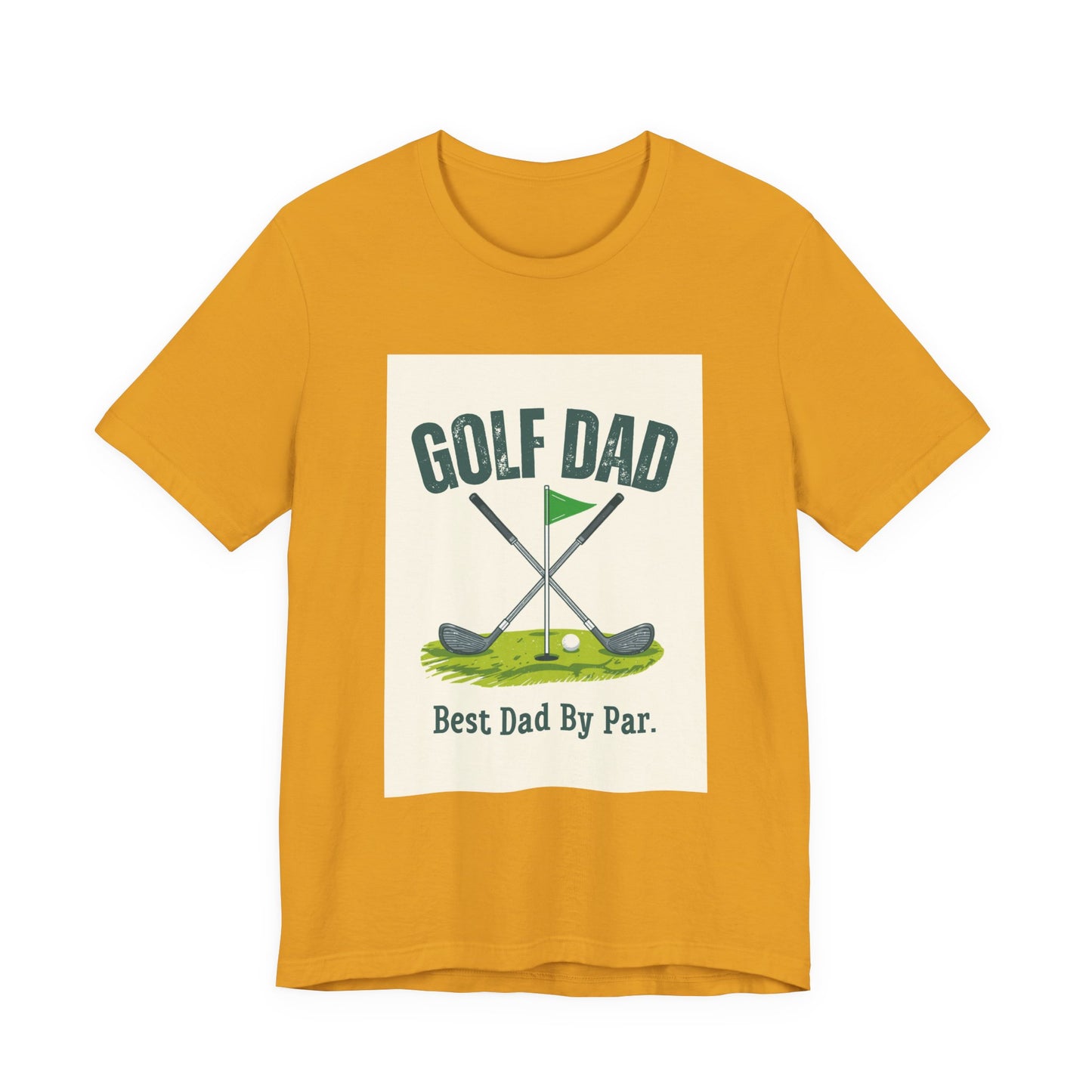 Golf Dad T-Shirt — Best Dad By Par | Funny Father's Day Gift for Golfing Dads | Men's Graphic Tee