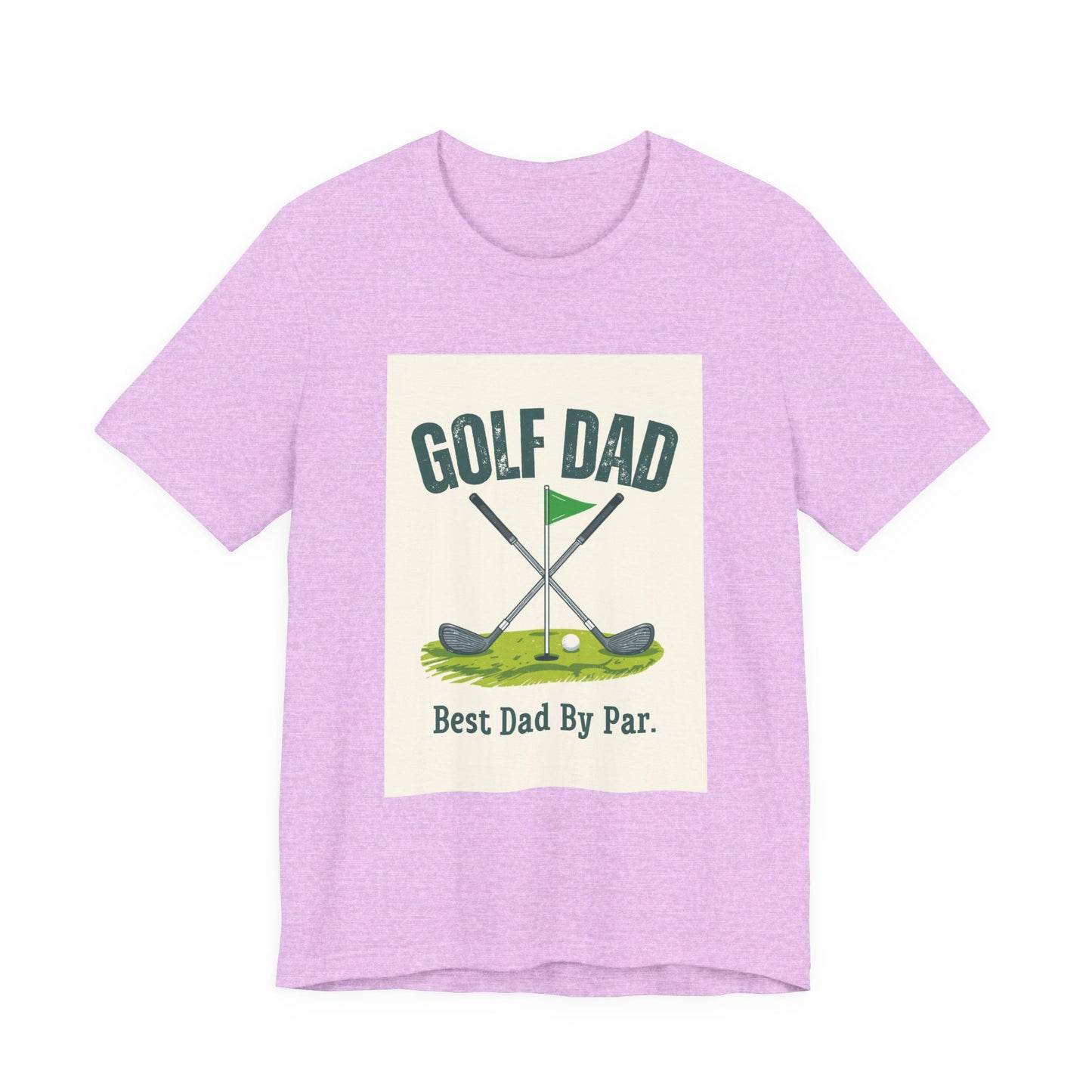 Golf Dad T-Shirt — Best Dad By Par | Funny Father's Day Gift for Golfing Dads | Men's Graphic Tee