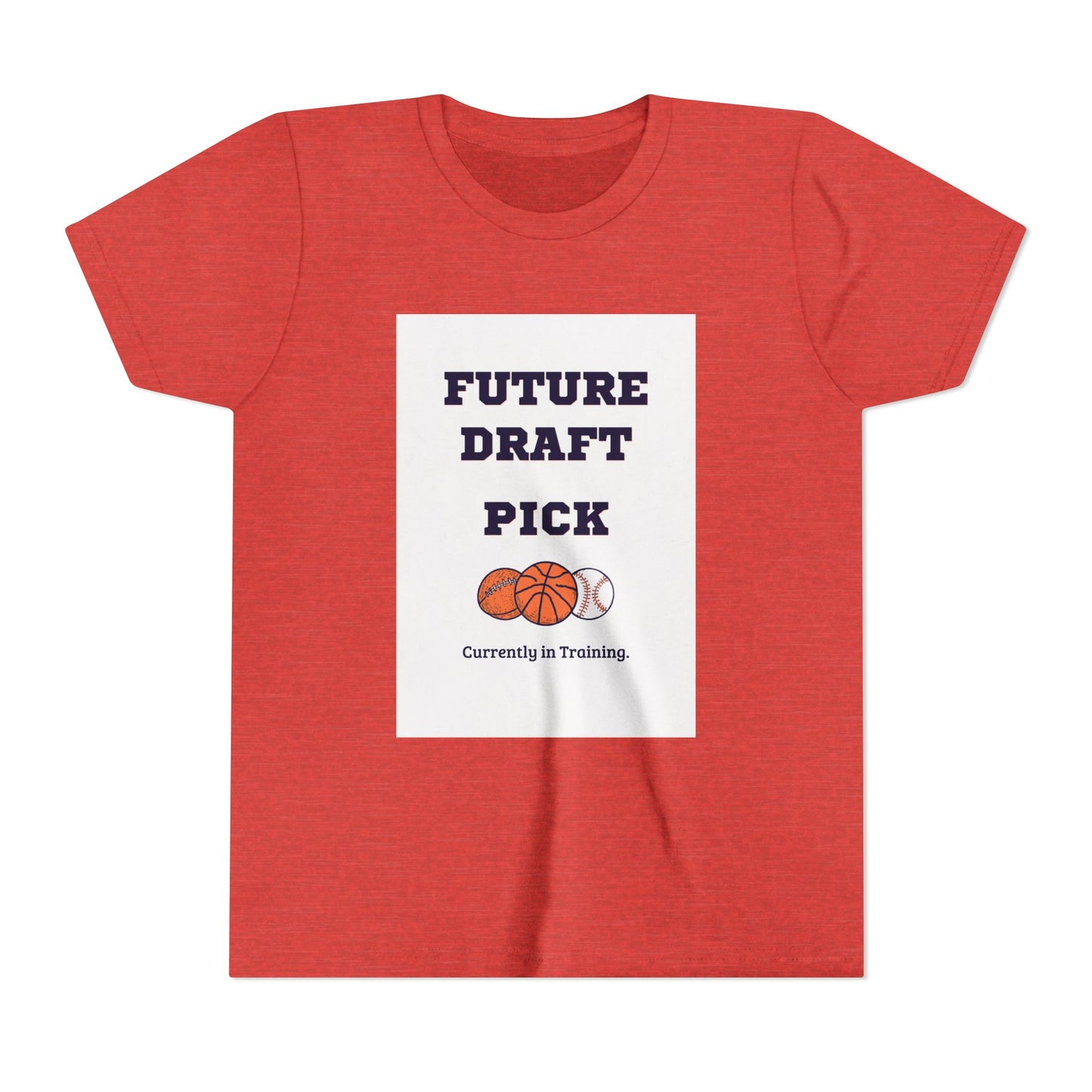 Future Draft Pick Matching Child T-Shirt — Currently in Training | Father's Day Gift | Matching Set with Coach Dad
