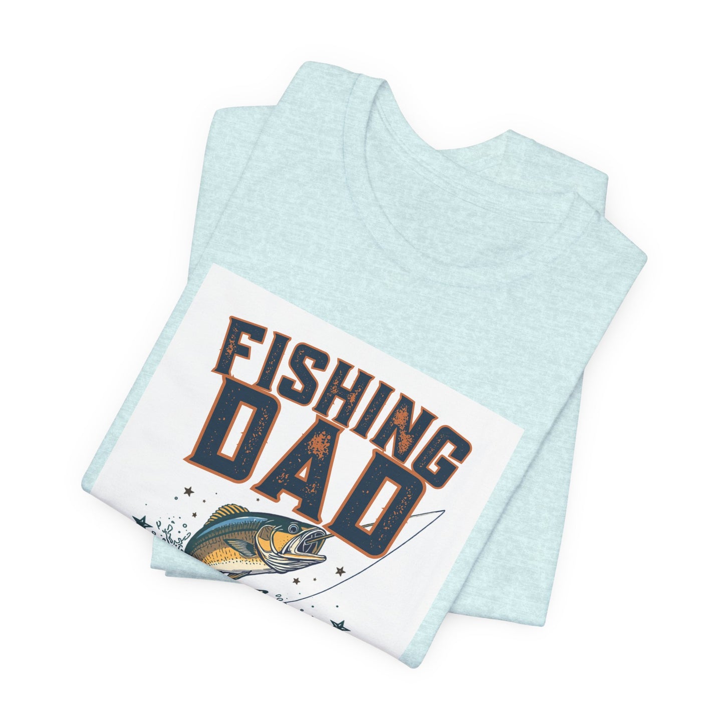 Fishing Dad T-Shirt — I'd Rather Be Fishing | Funny Father's Day Gift for Dads Who Love Fishing | Men's Graphic Tee