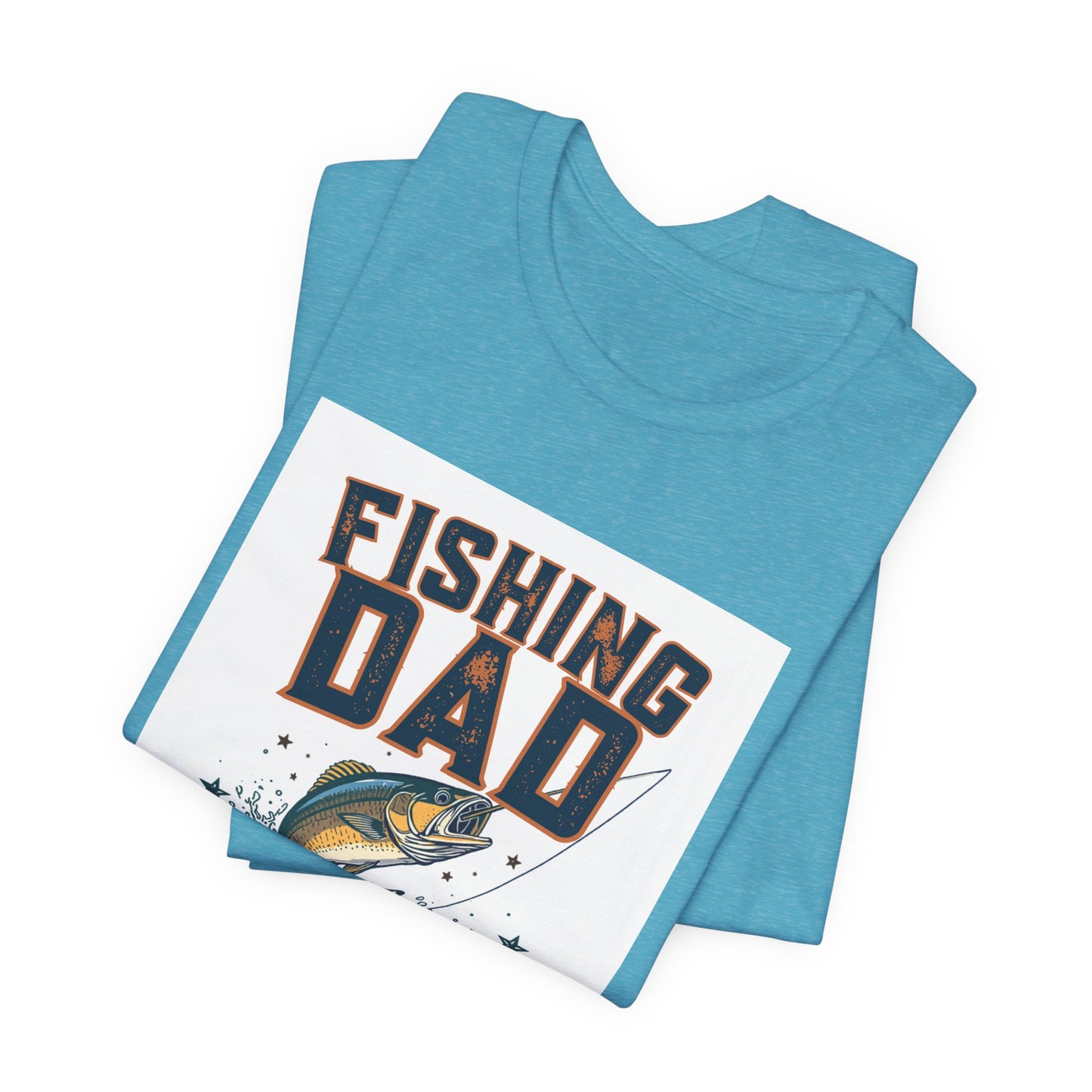 Fishing Dad T-Shirt — I'd Rather Be Fishing | Funny Father's Day Gift for Dads Who Love Fishing | Men's Graphic Tee