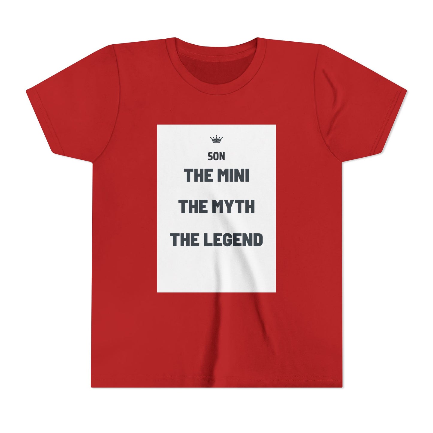 Son, The Mini, The Legend Matching Child T-Shirt — Father's Day Gift | Dad & Mini Me Matching Set