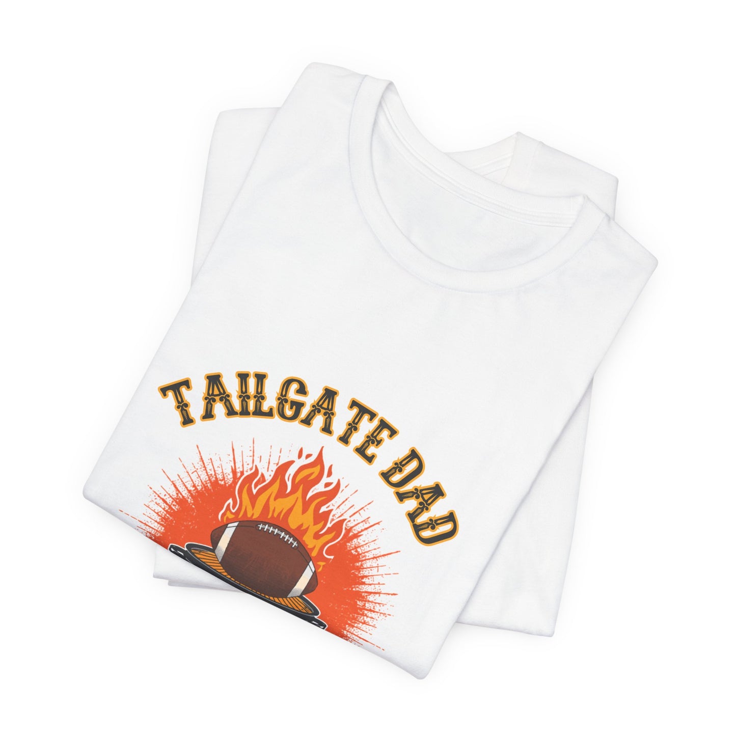 Tailgate Dad T-Shirt — Professional Fan, Amateur Chef | Funny Father's Day Gift for Football and BBQ Dads