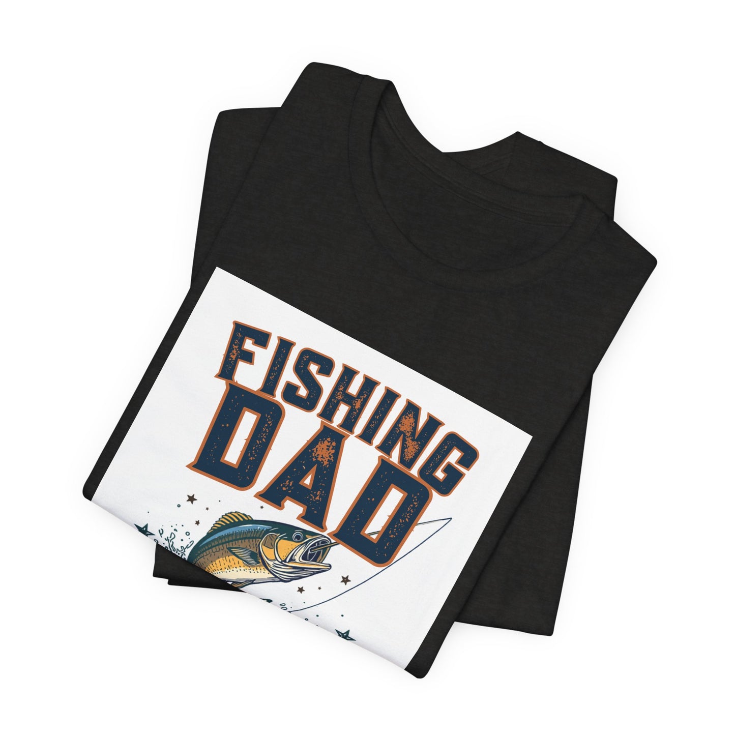 Fishing Dad T-Shirt — I'd Rather Be Fishing | Funny Father's Day Gift for Dads Who Love Fishing | Men's Graphic Tee