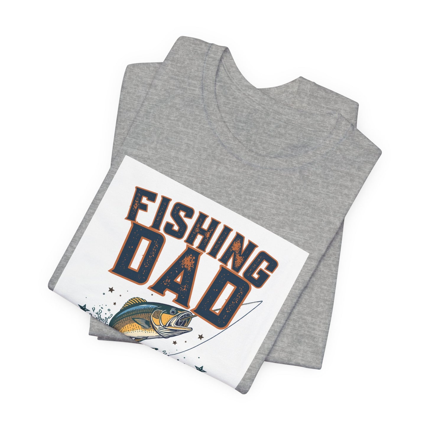 Fishing Dad T-Shirt — I'd Rather Be Fishing | Funny Father's Day Gift for Dads Who Love Fishing | Men's Graphic Tee