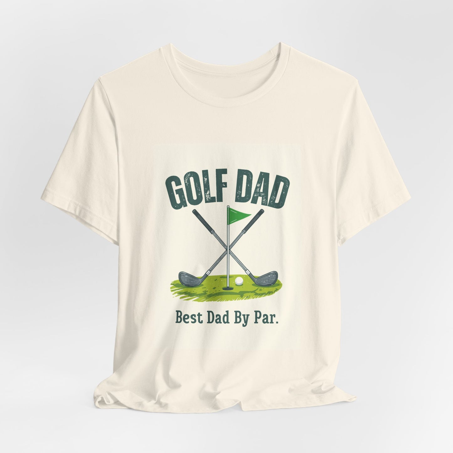 Golf Dad T-Shirt — Best Dad By Par | Funny Father's Day Gift for Golfing Dads | Men's Graphic Tee