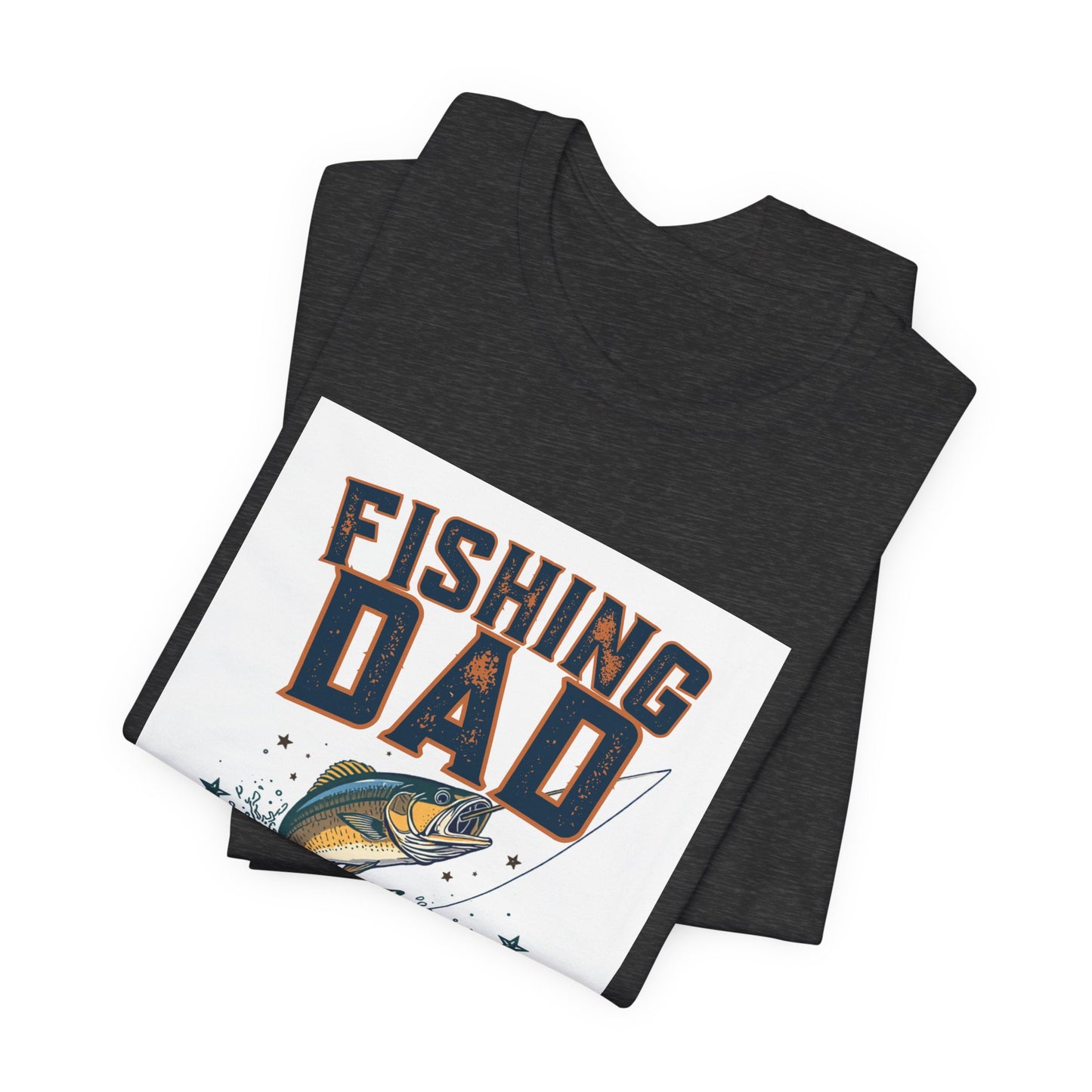Fishing Dad T-Shirt — I'd Rather Be Fishing | Funny Father's Day Gift for Dads Who Love Fishing | Men's Graphic Tee